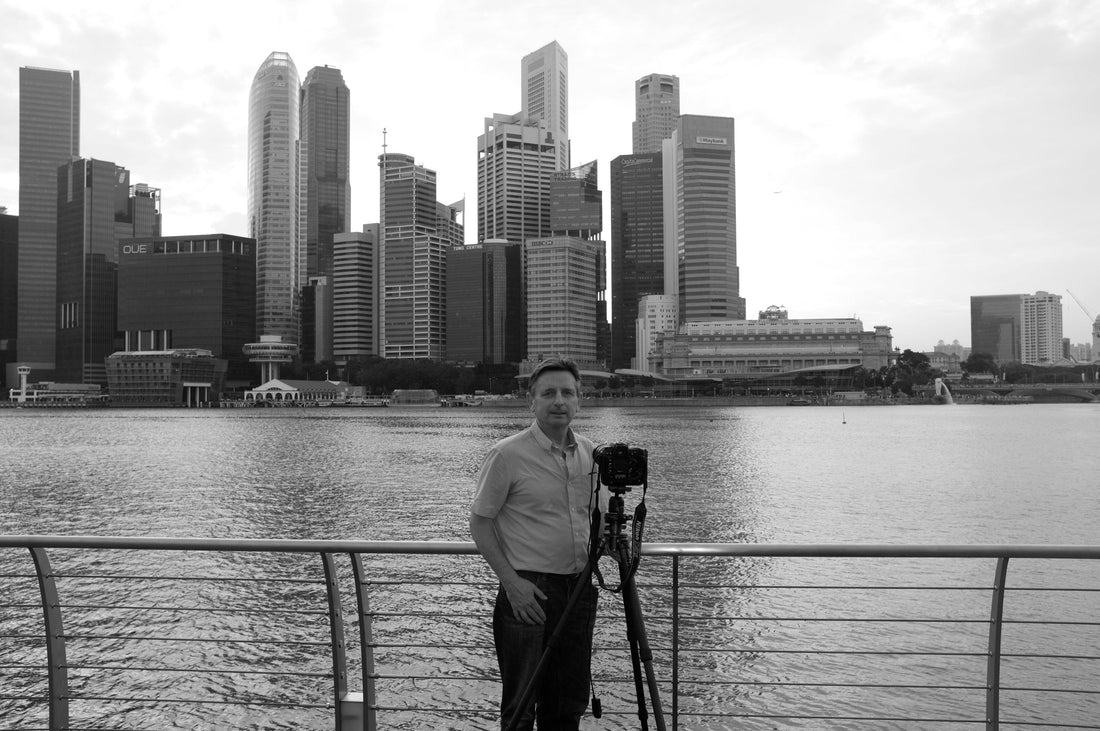 Me standing in Marina Bay, Singapore