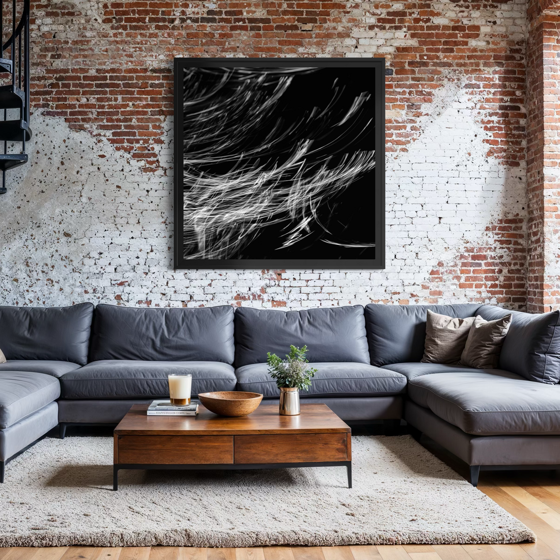 The Architecture of Calm: How Abstract Line Art Shapes Emotional Space