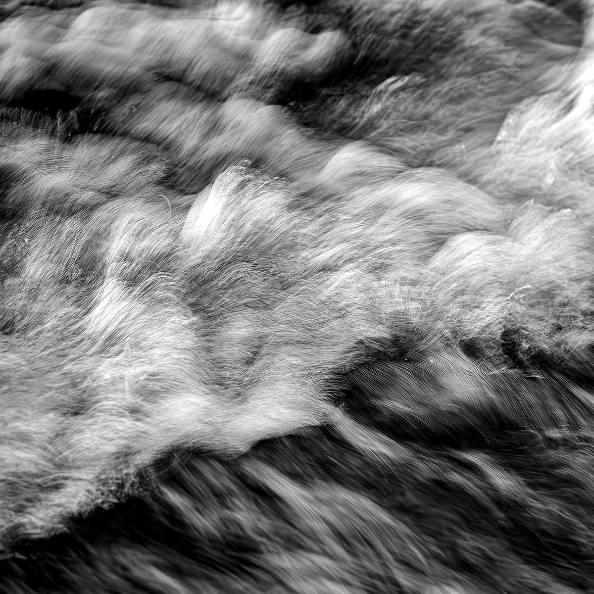 Liquid Mercury | 水銀の波 — Aluminium Print