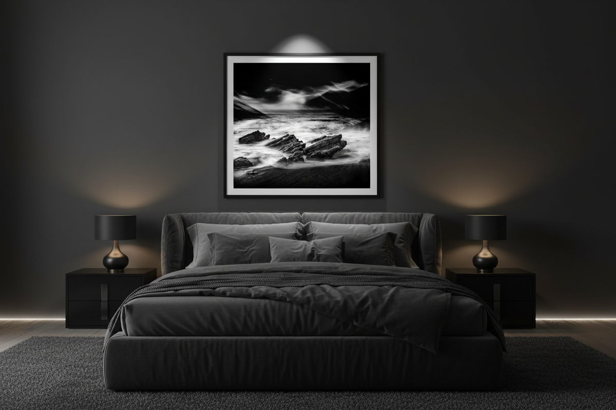 Night Surge Dark Bedroom