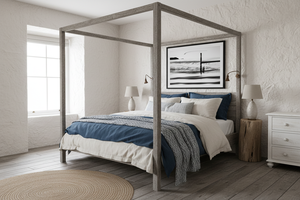 Storm Marker Coastal Bedroom