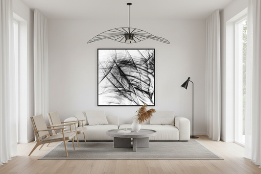 Whispering Lines - Modern Living Room