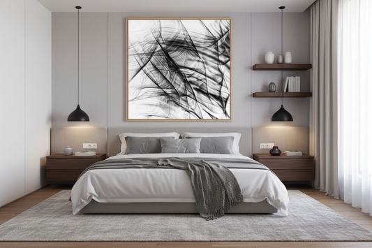 Whispering Lines - Upscale Bedroom
